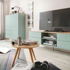 Mat Tv-meubel Met Eiken Blad -BePureHome Verkoop tenzo dot eiken tv meubel 05