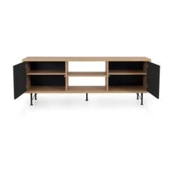 Eiken Tv-meubel Mat Zwart -BePureHome Verkoop tenzo flow tv meubel eiken 03