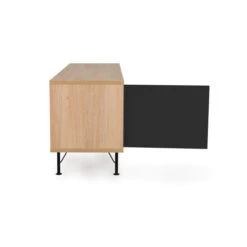 Eiken Tv-meubel Mat Zwart -BePureHome Verkoop tenzo flow tv meubel eiken 06