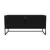Tv-meubel Met 2 Deuren -BePureHome Verkoop tenzo lipp tv meubel met 2 deuren zwart 03 1
