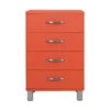Halfhoge Ladekast -BePureHome Verkoop tenzo malibu halfhoge ladekast rood 06 1