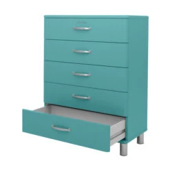 Hoge Brede Ladekast -BePureHome Verkoop tenzo malibu hoge brede ladekast blauw 04 1