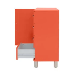 Retro Dressoir Small -BePureHome Verkoop tenzo malibu retro dressoir small rood 07 1