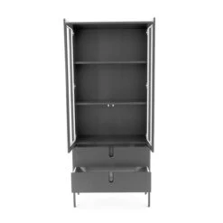 Moderne Vitrinekast Mat -BePureHome Verkoop tenzo uno hoge vitrinekast 03