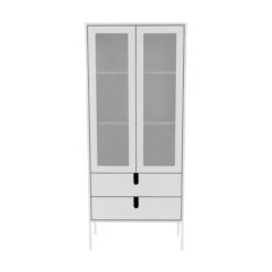 Moderne Vitrinekast Mat -BePureHome Verkoop tenzo uno hoge vitrinekast 07