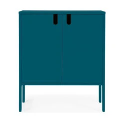 Smal Dressoir Modern Design -BePureHome Verkoop tenzo uno lage houten wandkast blauw 11 1