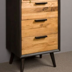 Smalle Boekenkast Eikenhout -BePureHome Verkoop tower living bresso smalle boekenkast eikenhout 03