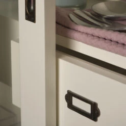 Buffetkast Romantisch Wit L -BePureHome Verkoop tower living fleur buffetkast romantisch wit l 02