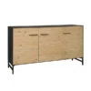 Dressoir Eiken Met Metaal