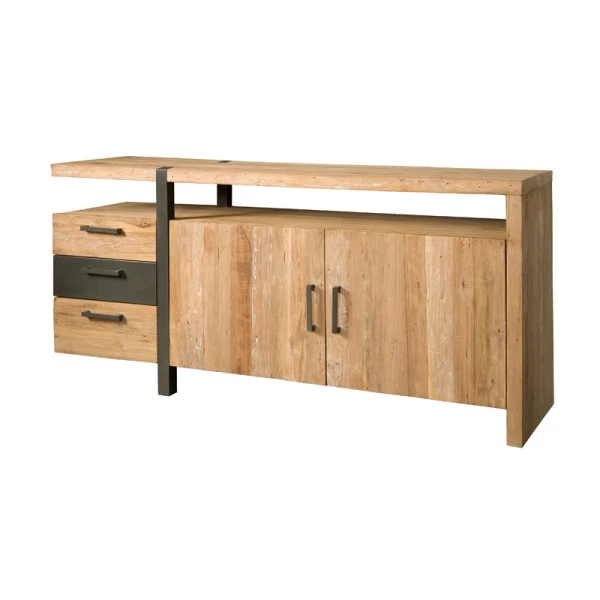 Teakhouten Dressoir 2 Teakhouten Dressoir - Afbeelding 2