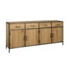 Dressoir Gerookt Eiken 200 Cm -BePureHome Verkoop tower living luna dressoir gerookt eiken 200 cm