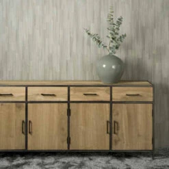 Dressoir Gerookt Eiken 200 Cm -BePureHome Verkoop tower living luna dressoir gerookt eiken 200 cm 03