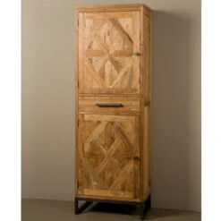 Smalle Teak Kast -BePureHome Verkoop tower living mascio opbergkast van teakhout 02 1