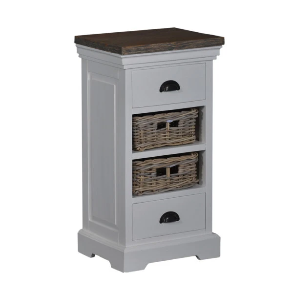 Ladekast Met Manden 75cm 2 Ladekast Met Manden 75cm - Afbeelding 2