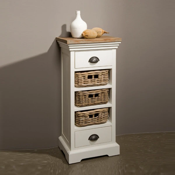 Ladekast Met Manden 90cm 1 Ladekast Met Manden 90cm