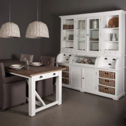 Landelijke Buffetkast Met Manden -BePureHome Verkoop tower living napoli landelijke buffetkast met manden
