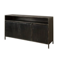 Industrieel Dressoir Zwart -BePureHome Verkoop tower living paterno dressoir industrieel 02