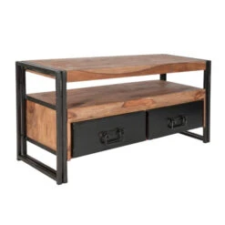 Sheesham Hout Tv-meubel 112 Cm