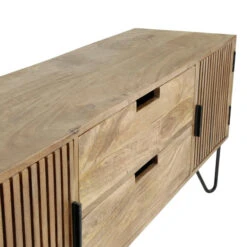 Tv-meubel Mangohout Met Ribbel Deuren -BePureHome Verkoop tv meubel mangohout met ribbel deuren tweak giani 01