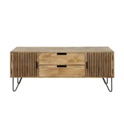 Tv-meubel Mangohout Met Ribbel Deuren -BePureHome Verkoop tv meubel mangohout met ribbel deuren tweak giani 04