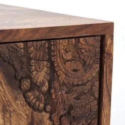 Tv-meubel Sheesham En Koehuid -BePureHome Verkoop tv meubel rodeo kare design 04 800x800 1