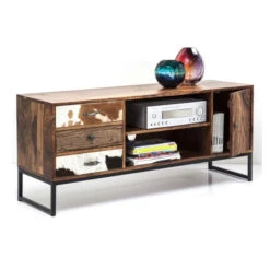 Tv-meubel Sheesham En Koehuid -BePureHome Verkoop tv meubel rodeo kare design 05 800x800 1