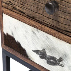 Tv-meubel Sheesham En Koehuid -BePureHome Verkoop tv meubel rodeo kare design 06 800x800 1