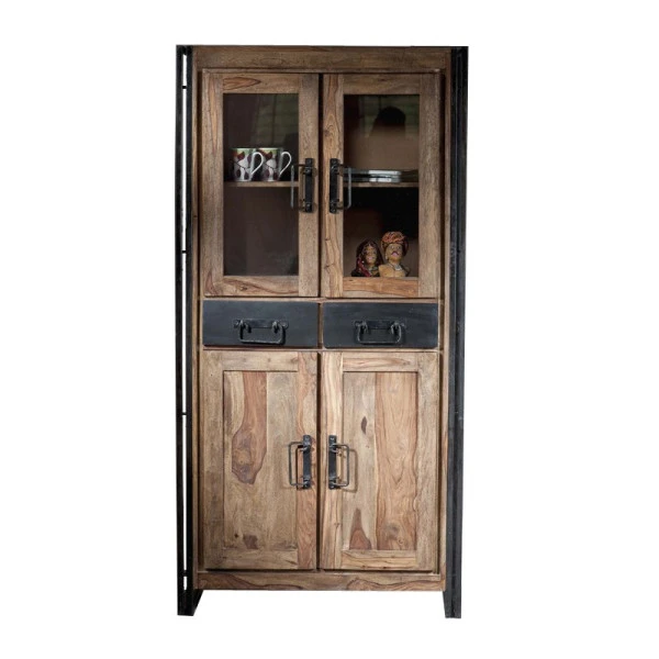 Buffetkast Sheesham Hout 1 Buffetkast Sheesham Hout