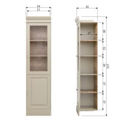 VTwonen Grenen Vitrinekast Small -BePureHome Verkoop vtwonen chow grenen vitrinekast small 07