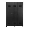 VTwonen Lockerkast 3-deurs -BePureHome Verkoop vtwonen locker opberggigant drie deurs zwart 01 1