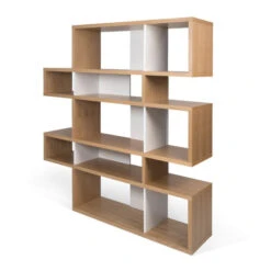 Design Boekenkast Eiken 160 Cm -BePureHome Verkoop wandkast eiken tundo amavel 160 04 800x800 1