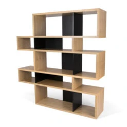 Design Boekenkast Eiken 160 Cm -BePureHome Verkoop wandkast eiken tundo amavel 160 05 800x800 1