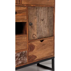 Kast Sheesham Hout Koeienhuid -BePureHome Verkoop wandkast rodeo kare design 05 800x800 1