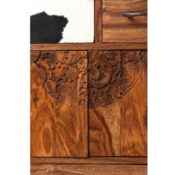 Kast Sheesham Hout Koeienhuid -BePureHome Verkoop wandkast rodeo kare design 06 800x800 1