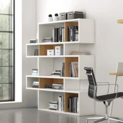 Design Boekenkast Wit 160 Cm -BePureHome Verkoop witte kast tundo amavel 160 103 800x800 1