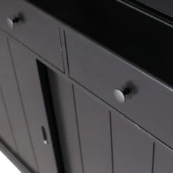 WOOOD Zwarte Buffetkast Stoer Landelijk -BePureHome Verkoop woood lagos zwarte buffetkast stoer landelijk 4