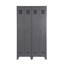 WOOOD Hoge Lockerkast Van Grenen