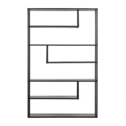 WOOOD Metalen Open Wandkast 120 Cm Breed