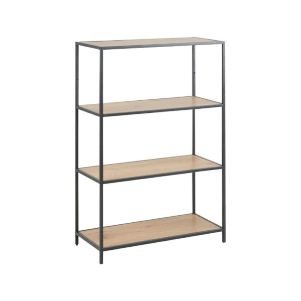 Metalen Boekenkast Met 4 Planken 2 Metalen Boekenkast Met 4 Planken - Afbeelding 2