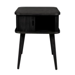 Zuiver Zwart Retro Nachtkastje -BePureHome Verkoop zuiver barbier black zwart retro nachtkastje 02