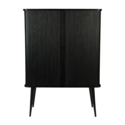 Zuiver Zwarte Design Wandkast -BePureHome Verkoop zuiver barbier black zwarte design wandkast 3