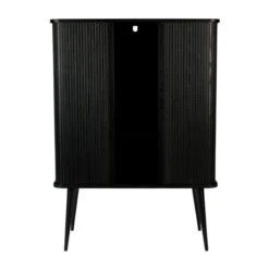 Zuiver Zwarte Design Wandkast -BePureHome Verkoop zuiver barbier black zwarte design wandkast 4