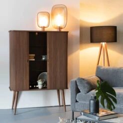 Zuiver Design Wandkast Walnoot