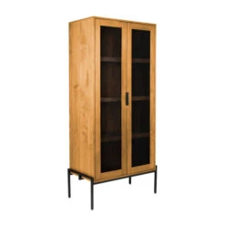 Zuiver Moderne Wandkast Met Gaas -BePureHome Verkoop zuiver hardy moderne wandkast met gaas deuren 03