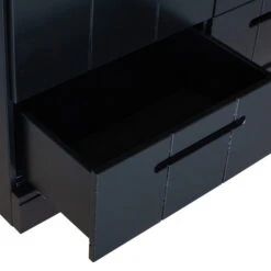 WOOOD Zwarte Kledingkast 2-deurs Met Lades -BePureHome Verkoop zwarte kledingkast 2deurs met lades woood connect 09