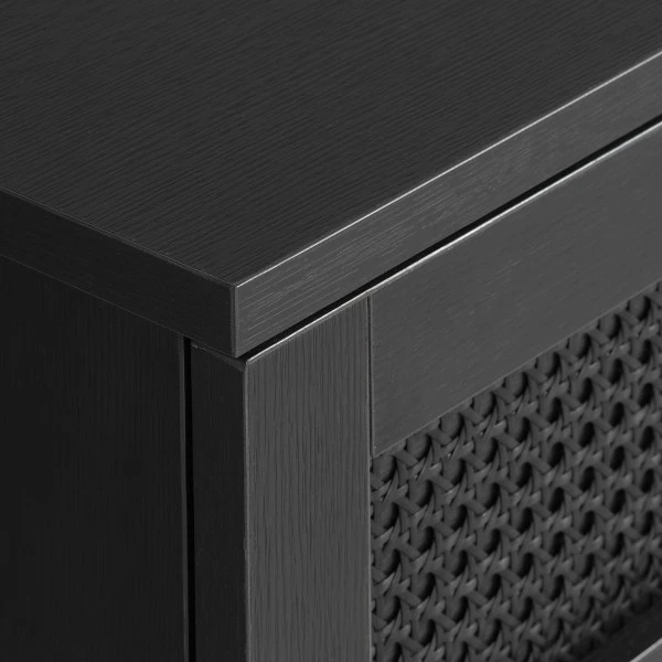 Zwarte Rotan Tv-meubel 7 Zwarte Rotan Tv-meubel - Afbeelding 7