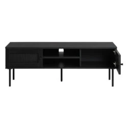 Zwarte Rotan Tv-meubel 17 Zwarte Rotan Tv-meubel -BePureHome Verkoop zwarte rotan tv meubel bodio pose 04