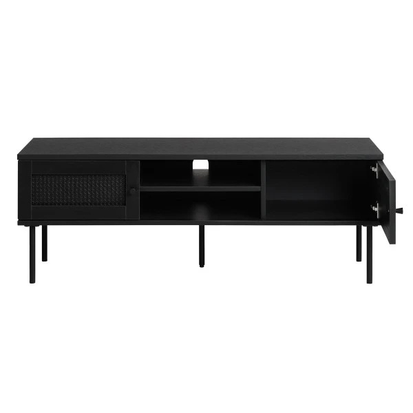 Zwarte Rotan Tv-meubel 9 Zwarte Rotan Tv-meubel - Afbeelding 9